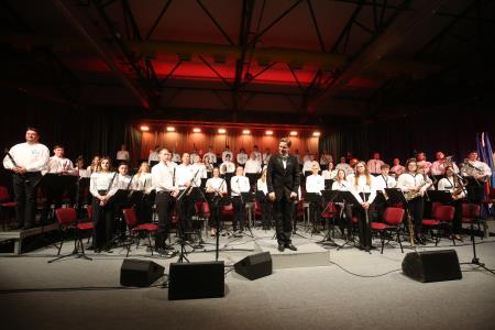 49.božično novoletni koncert Godbe Cerknica z gosti 24 Foto Ljubo Vukelič